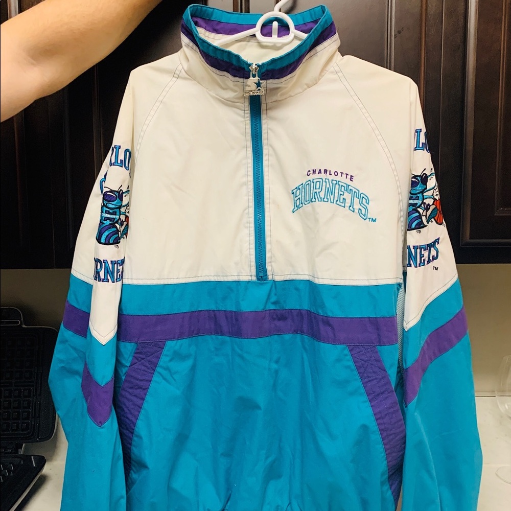 Vintage Charlotte Hornets Starter Jacket